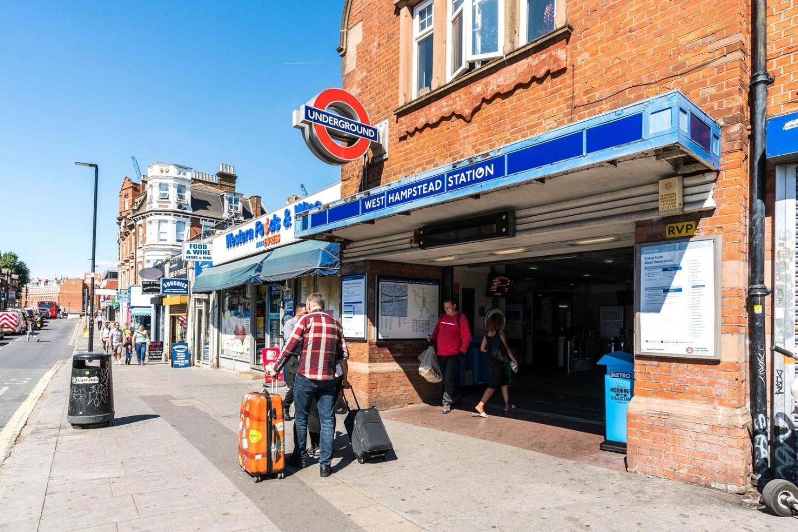 Fantastic 3 Bedroom Flat West Hampstead Londýn Exteriér fotografie